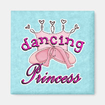 Dancing Princess Ballet Design Fridge Magnets