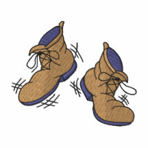 Dancing Shoes Embroidered Polo Shirt