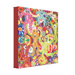Dancing Skeletons Art on Canvas - Ready to Hang! Canvas Print