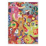 Dancing Skeletons Card