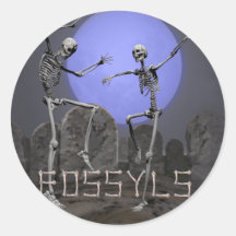 Dancing Skeletons stickers