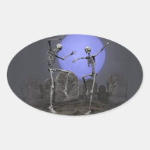 Dancing Skeletons stickers