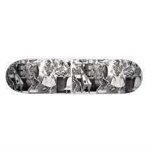 "Dancing the Jarabe in the Other World" Skate Board Deck