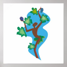Dancing to Go Green Poster 15x15