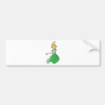 Dancing Woman Bumper Stickers