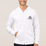 d'Anconia Copper Men's Zip Hoodie WHT
