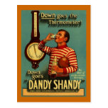 DANDY SHANDY Beverage Ad Vintage Advertising Re~PC Post Card
