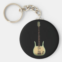 Danelectro Longhorn Bass Keychain