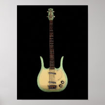 Danelectro Longhorn Bass Print