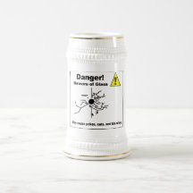 Danger - Beware of Glass Coffee Mugs