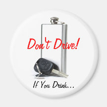 Danger combination refrigerator magnets