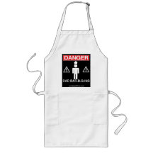 Danger Dad BBQing apron