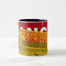 Danger Hazardous Waste Mug