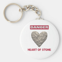 DANGER:  Heart of Stone Key Chains
