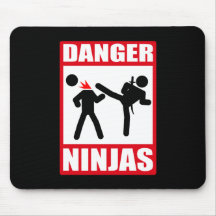 Danger Ninjas Mouse Mat