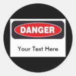 Danger Stickers - Customise!