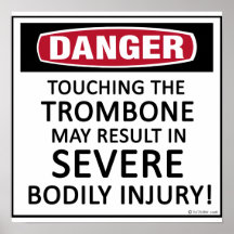 Danger Trombone Posters