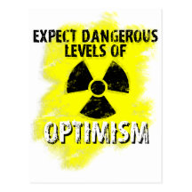 dangerous Optimism Postcard