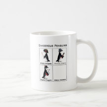 dangerous penguins mugs