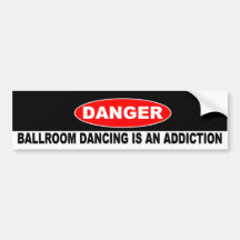 Dangers of Addictions Bumper Sticker
