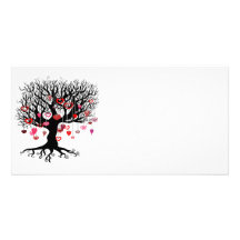 Dangling Love Personalized Photo Card
