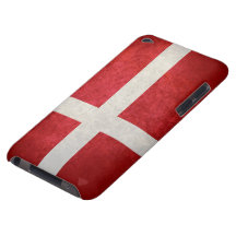 Danish Flag iPod Touch Cases