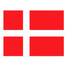 Danish Flag Postcards