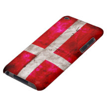 Danmark Flag Barely There iPod Cases