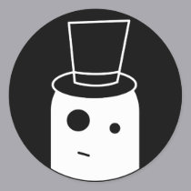 Dapper Fellow stickers