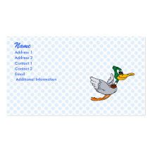 Darien Duck Business Card Template