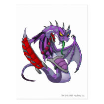 Darigan Citadel Team Captain 2 postcards