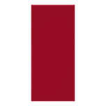 Dark Burgendy Maroon Red Rack Card