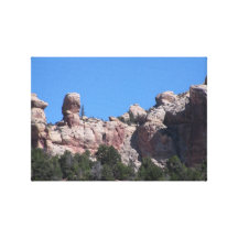 Dark Canyon Utah Landscapes Skyscapes Waterscapes Gallery Wrap Canvas