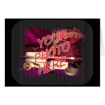 Dark Dots template frame Cards