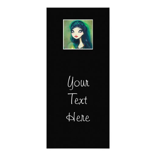 Dark Fairy Tale Character 17 Rack Card Design