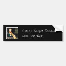 Dark Fairy Tale Character 2 - Rapunzel Bumper Sticker