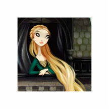 Dark Fairy Tale Character  2 - Rapunzel Acrylic Cut Outs