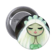 Dark Fairy Tale Character 9 - Sad Princess Buttons
