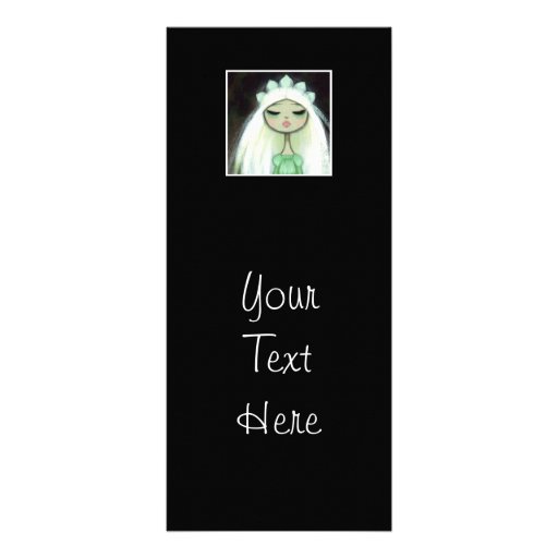 Dark Fairy Tale Character 9 - Sad Princess Personalized Rack Card