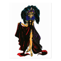Dark Feather Postcards