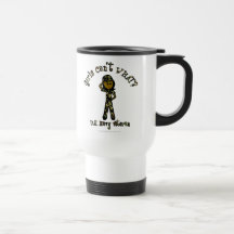 Dark Female Navy Veteran Mug