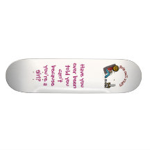 Dark Gamer Girl Skateboards