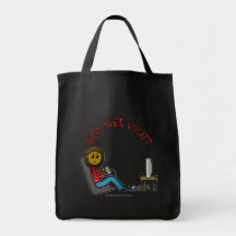 Dark Gamer Girl Tote Bags