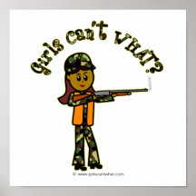 Dark Girls Hunting Print
