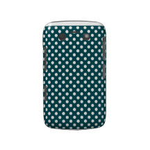 Dark Green Polka Dot Blackberry Bold Case