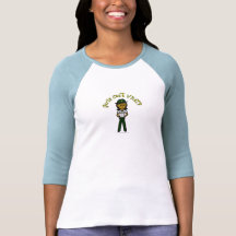 Dark Green Sheriff Girl T-shirt