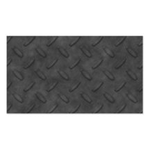 Dark Grey Diamond Plate Texture Business Card Template