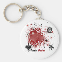 Dark Heart Key Chains