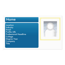 Dark LinkedIn - Business Business Card