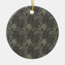 Dark Ornate Christmas Ornaments